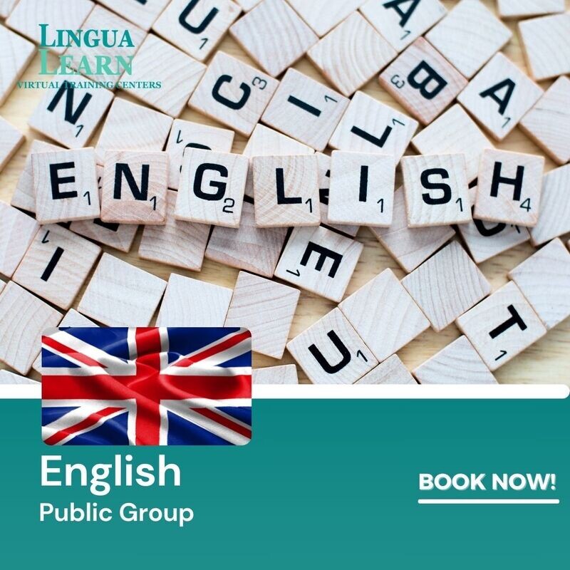 English A1.2 Beginner Public Group Online Course