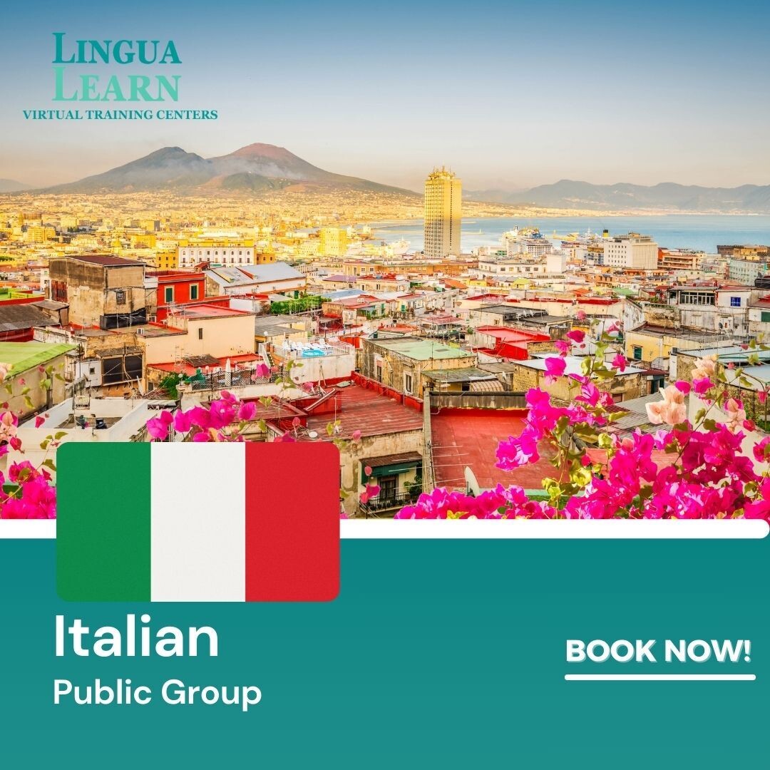 Italian A1.1 Beginner Public Group Online Course