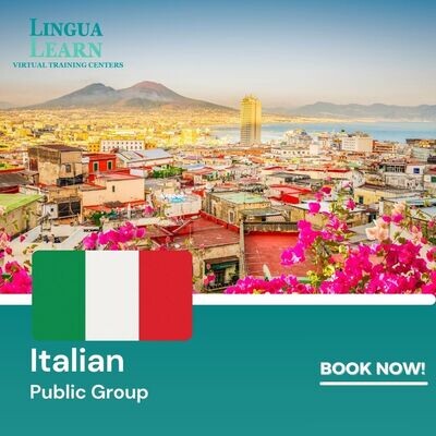 Italian A1.1 Beginner Public Group Online Course