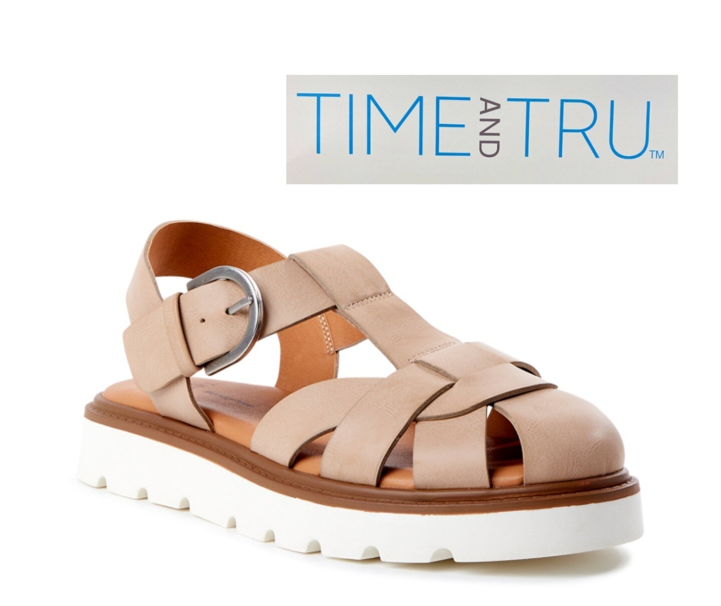 REPÚBLICA DOMINICANA - Sandalias con plataforma de Time and Tru size 7
