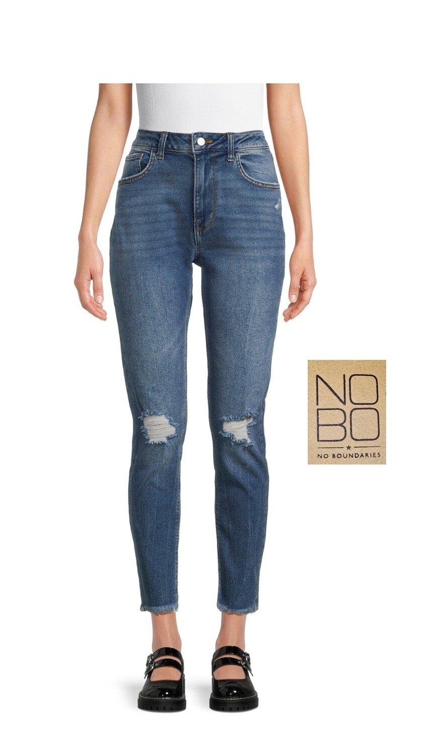 REPÚBLICA DOMINICANA - Pantalón Mom Jean NO Boundaries size 7