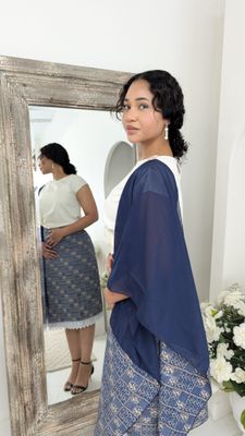 Ensemble Jupe &amp; Foulard Séréna