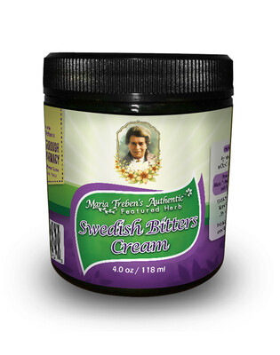 Swedish Bitters 4oz/118ml Herbal Cream - Maria Treben's Authentic™ 662578989325