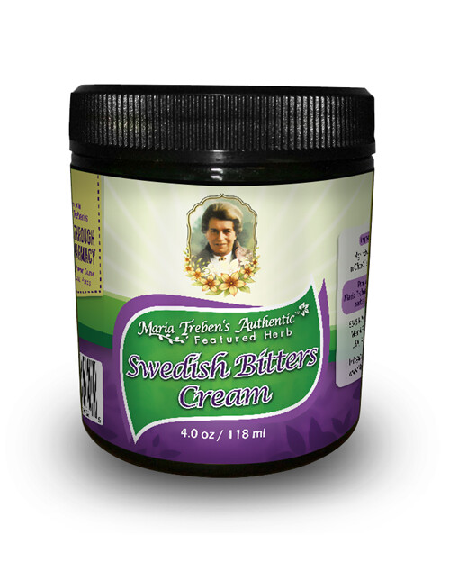 Swedish Bitters 4oz/118ml Herbal Cream - Maria Treben's Authentic™