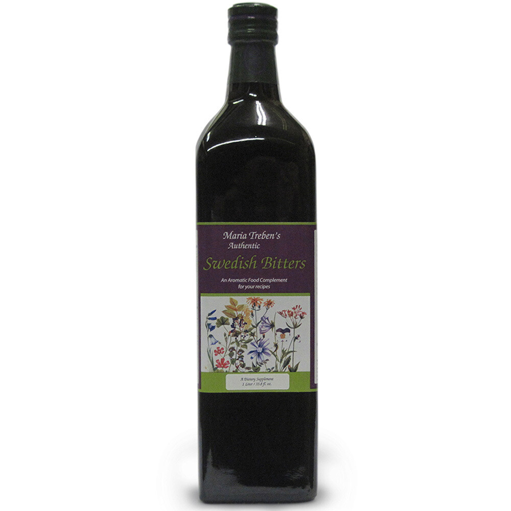 Maria Treben's Authentic™ Swedish Bitters (33.8oz/1000ml)