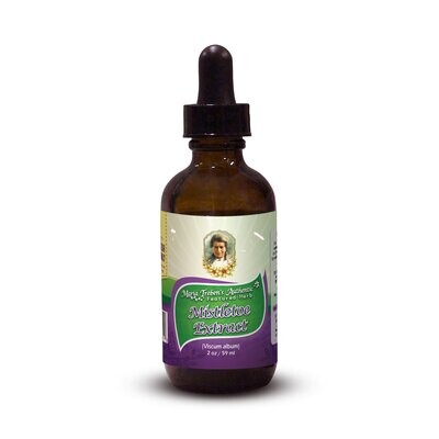 Mistletoe (Viscum album) 2oz/59ml Herbal Extract / Tincture - Maria Treben's Authentic™ Featured Herb 662578986102