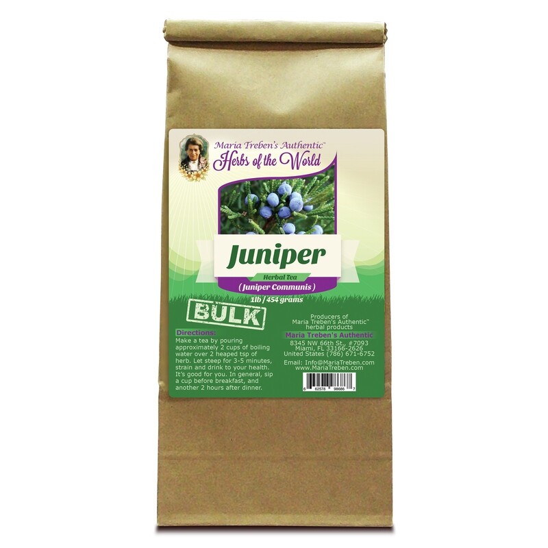 Juniper (Juniperus Communis) 1lb/454g BULK Herbal Tea - Maria Treben's Authentic™ Herbs of the World