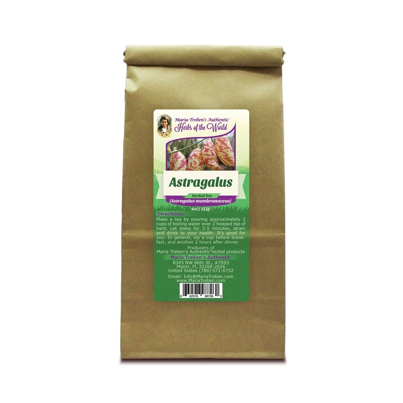 Astragalus Root (Astragalus membranaceus) 4oz/113g Herbal Tea - Maria Treben's Authentic™ Herbs of the World