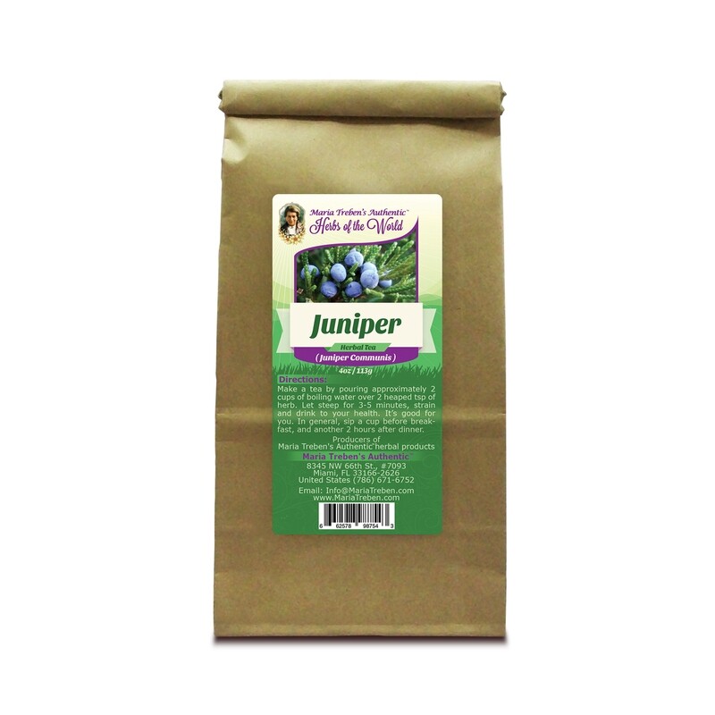 Juniper (Juniperus Communis) 4oz/113g Herbal Tea - Maria Treben's Authentic™ Herbs of the World