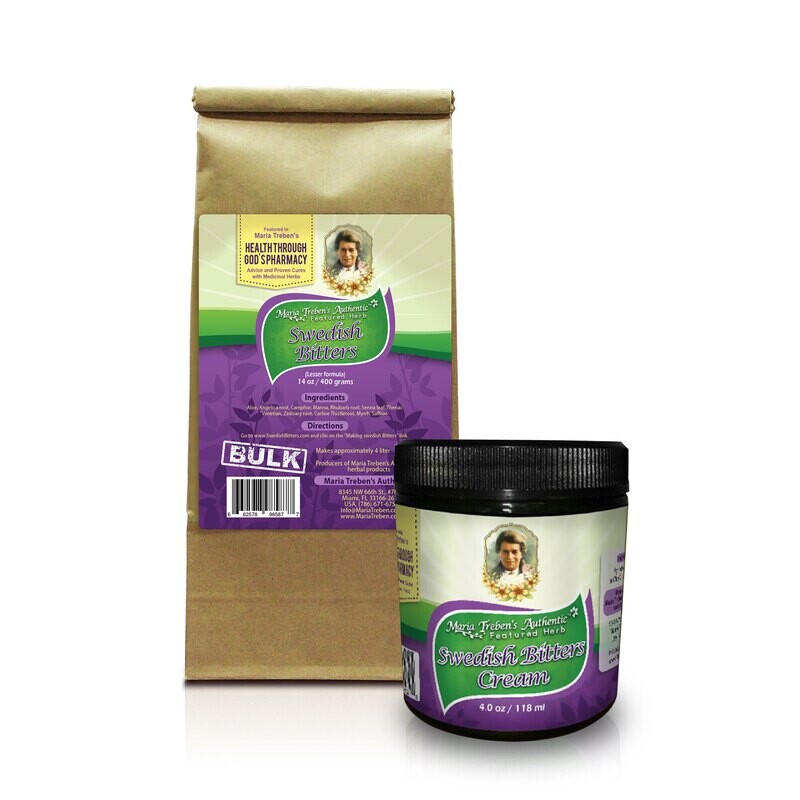 1-Swedish Bitters 14oz lesser and 1-Swedish Bitters Cream