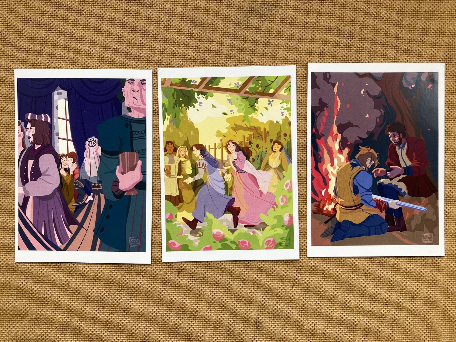 Medieval Gays postcards