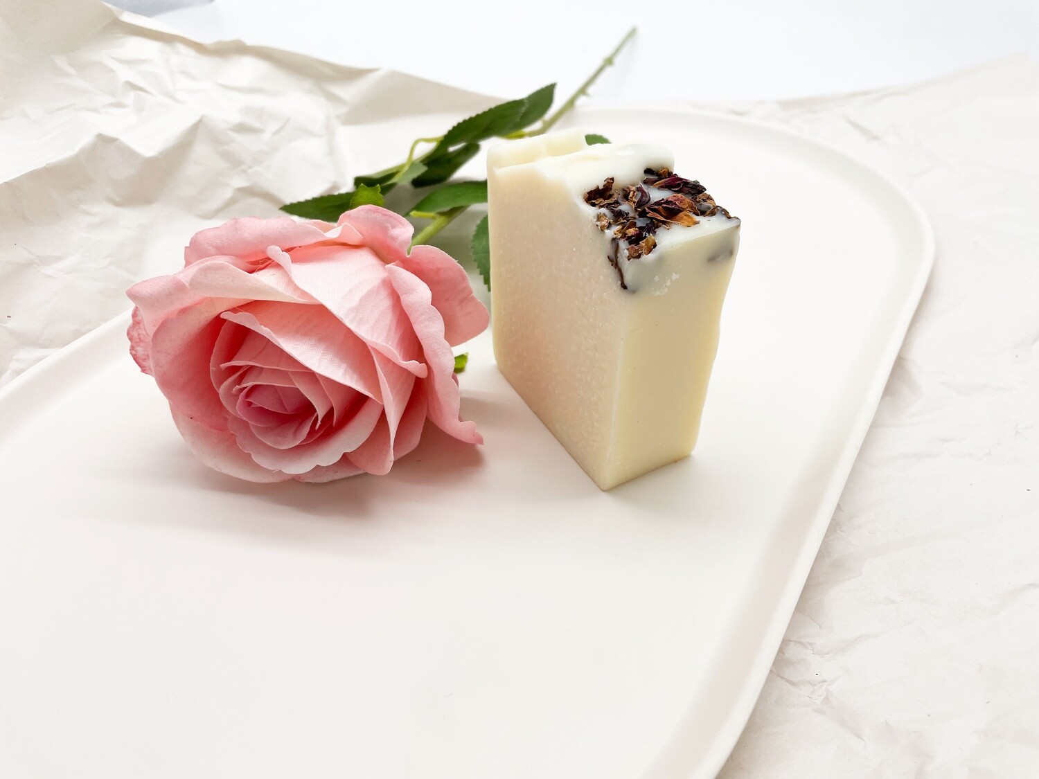 Natural Handcrafted Soap - Lemongrass Rose