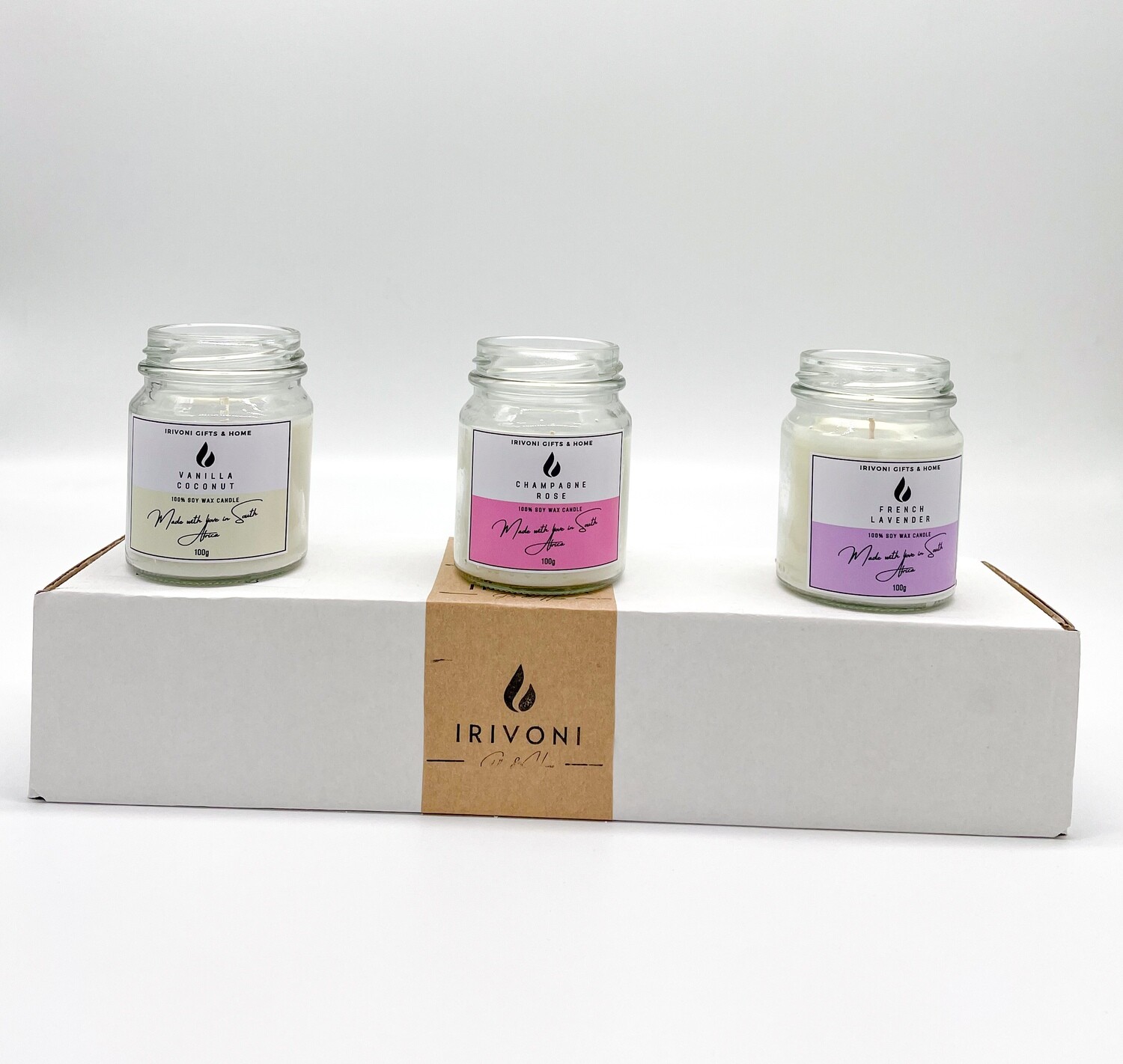 Soy Candle - Variety Set (3 x 100g)