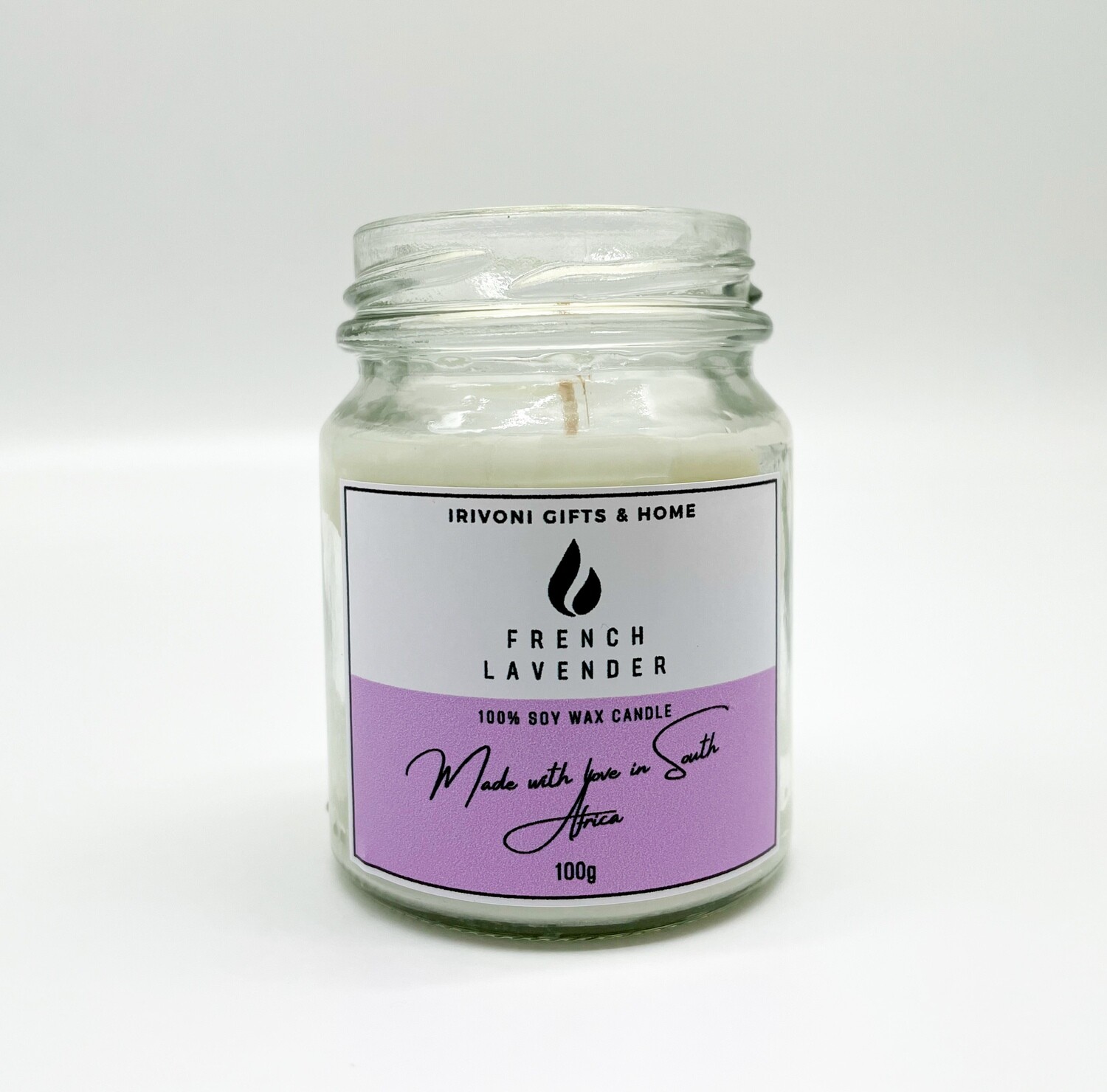 Soy Candle - French Lavender (100g)