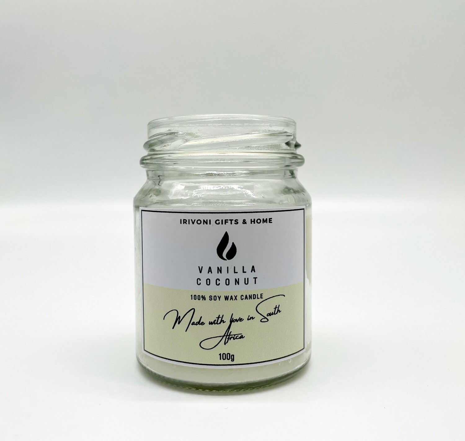 Soy Candle - Vanilla Coconut (100g)
