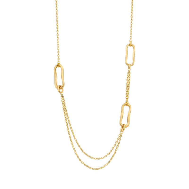 Defna ketting Les Cordes goudkleurig