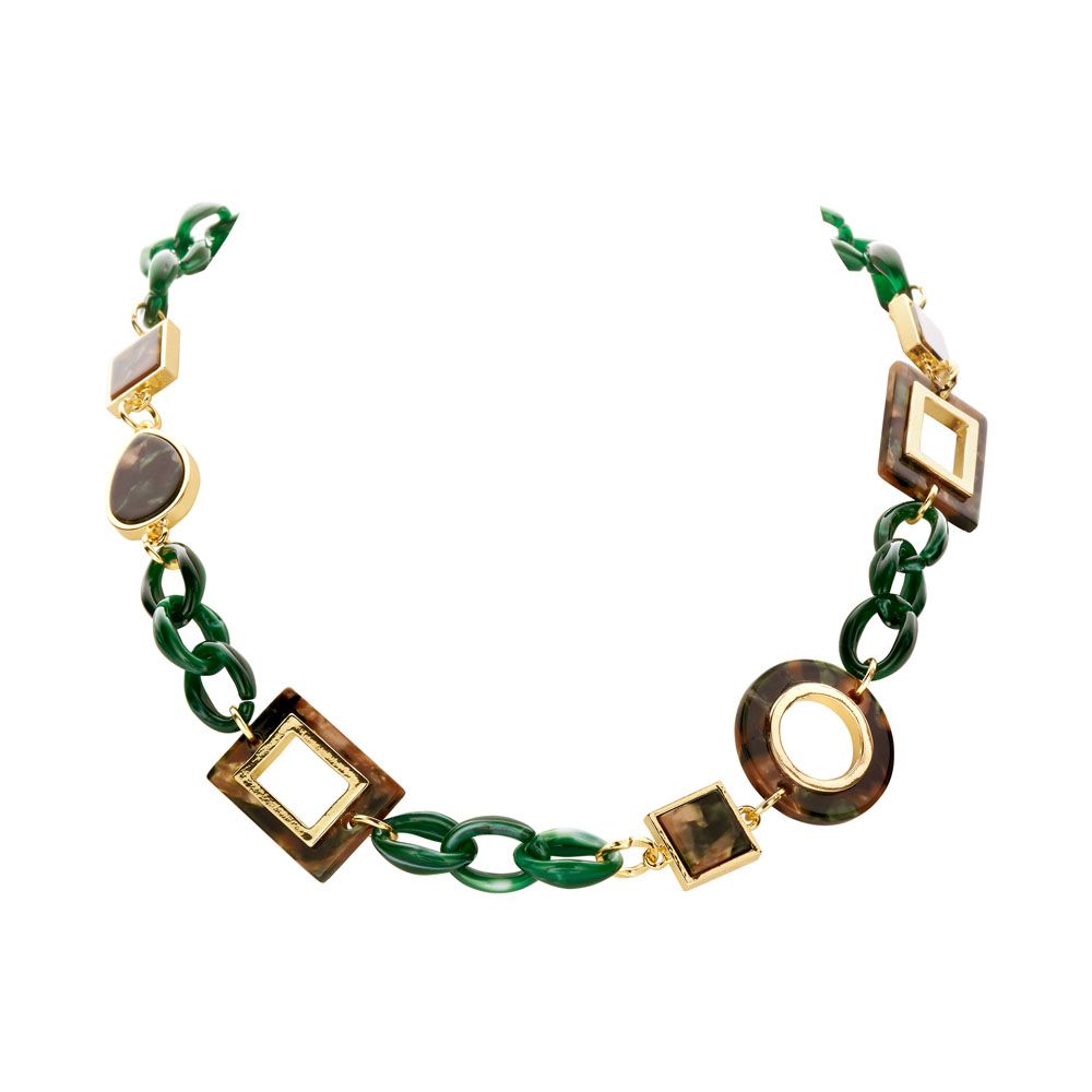 Pan 77 ketting Les Cordes groen