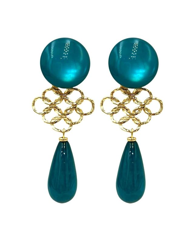 Maison Cachet Festives Blue Paon