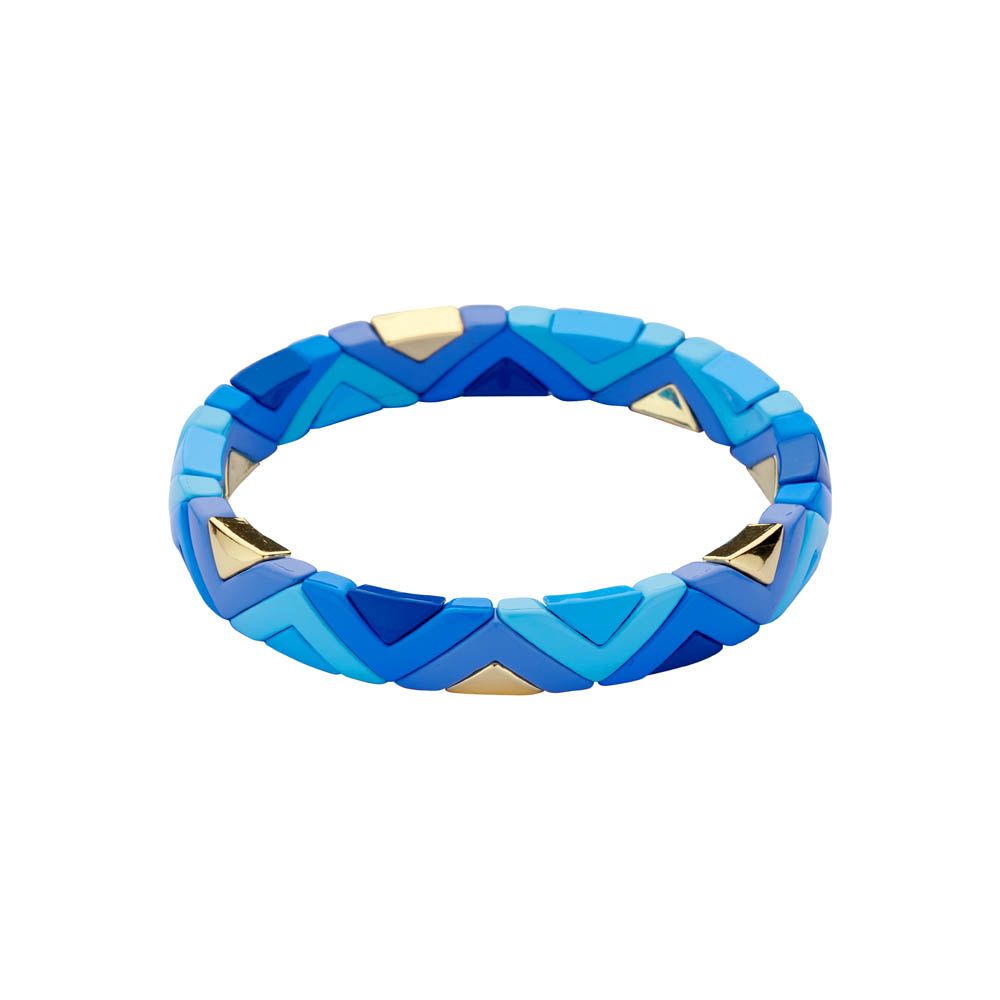 CAB6 armband Les Cordes blauw