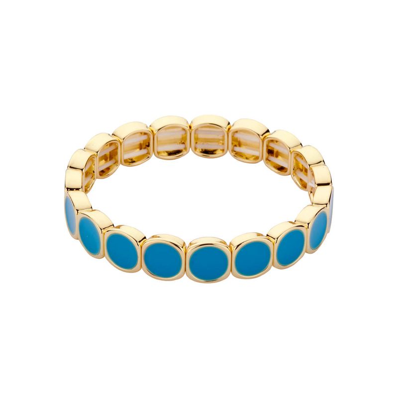 CAB7 armband Les Cordes blauw