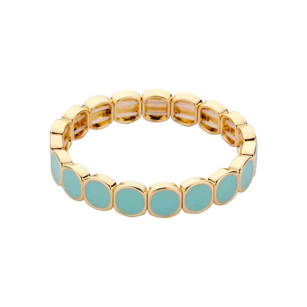 CAB4 armband Les Cordes watergroen
