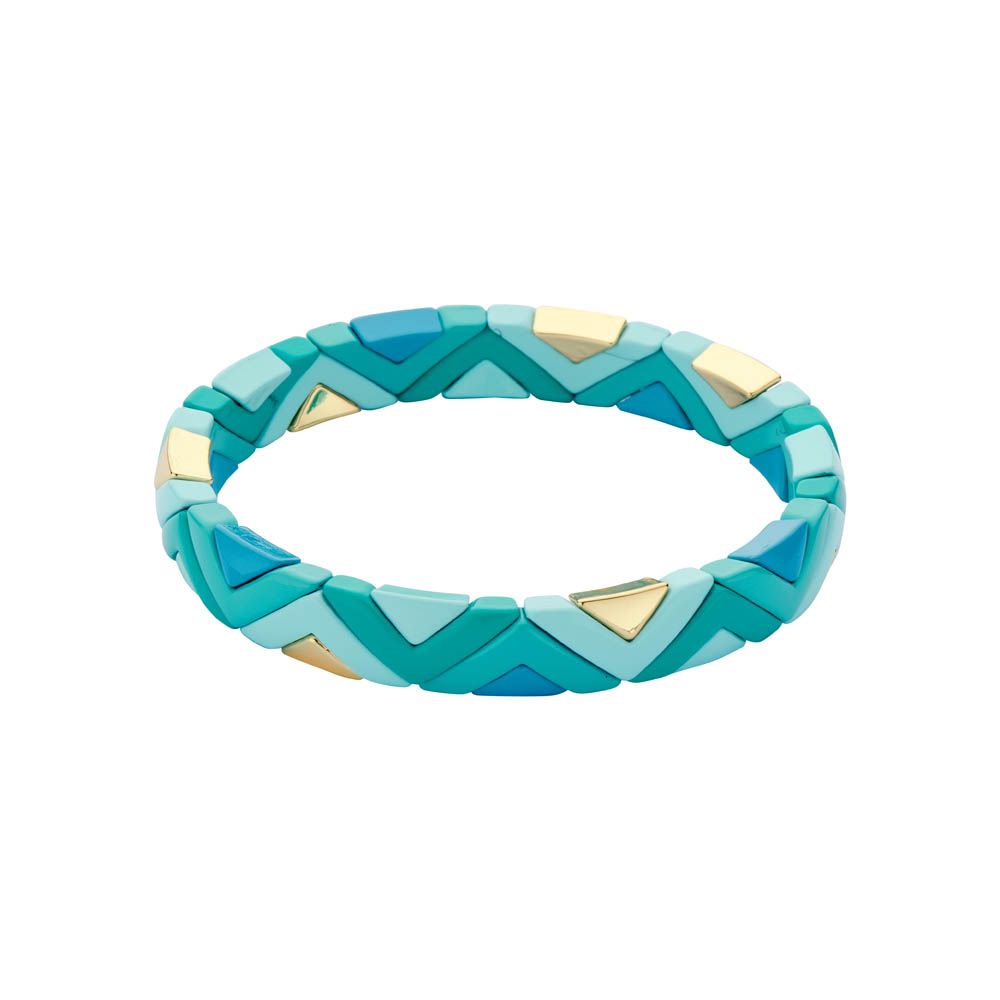 CAB3 armband Les Cordes watergroen