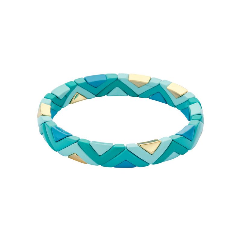 CAB3 armband Les Cordes watergroen