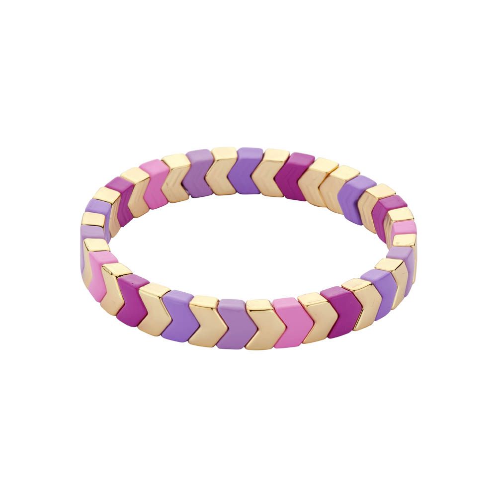 CAB9 armband Les Cordes lila