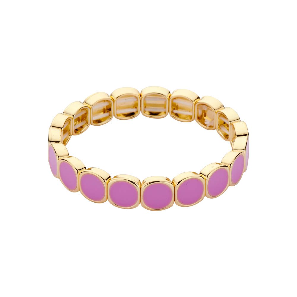 CAB11 armband Les Cordes lila