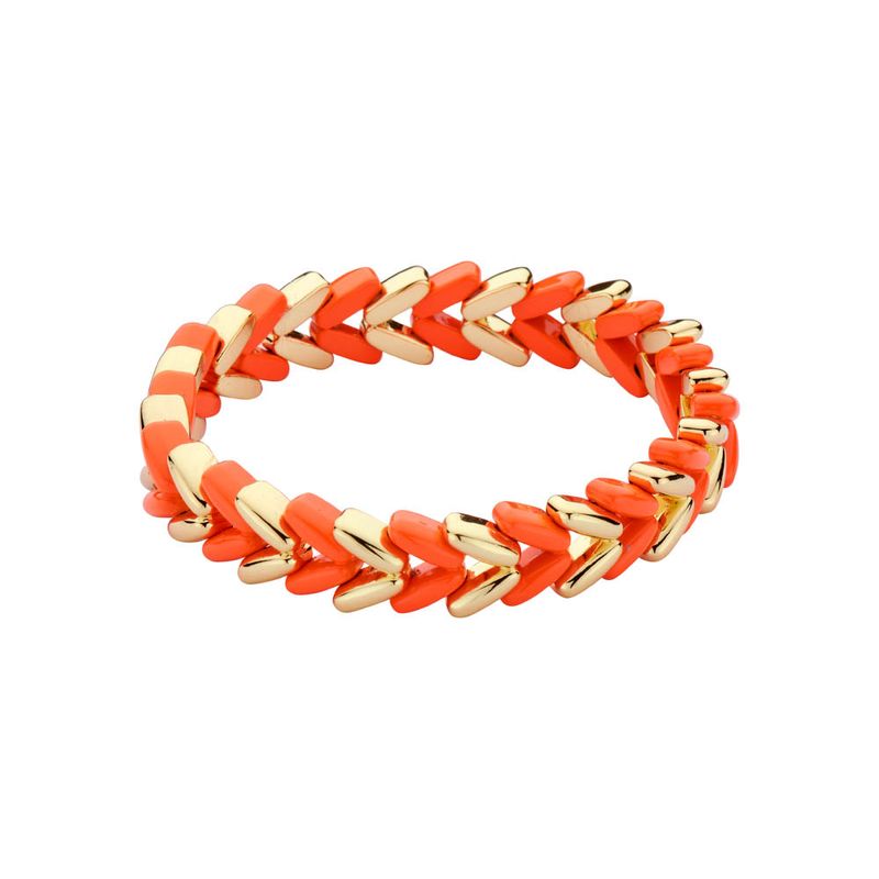 CAB13 armband Les Cordes oranje
