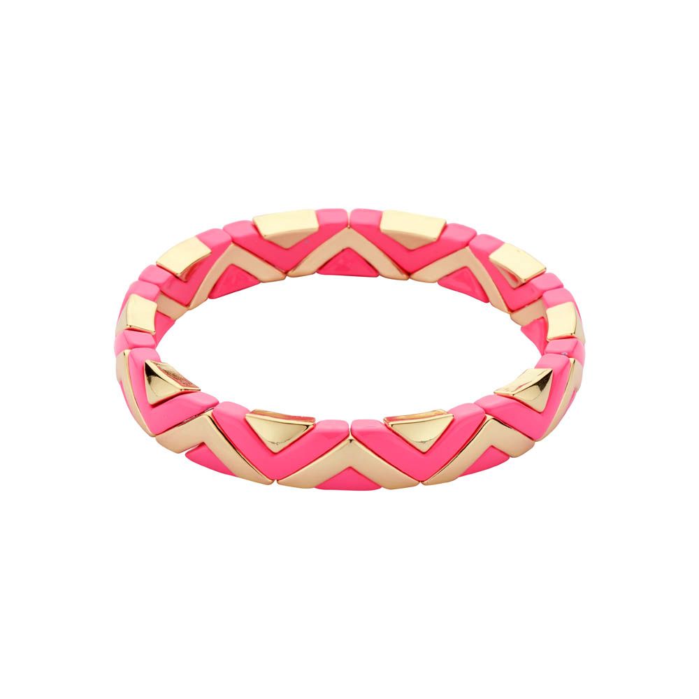 CAB21 armband Les Cordes fushia