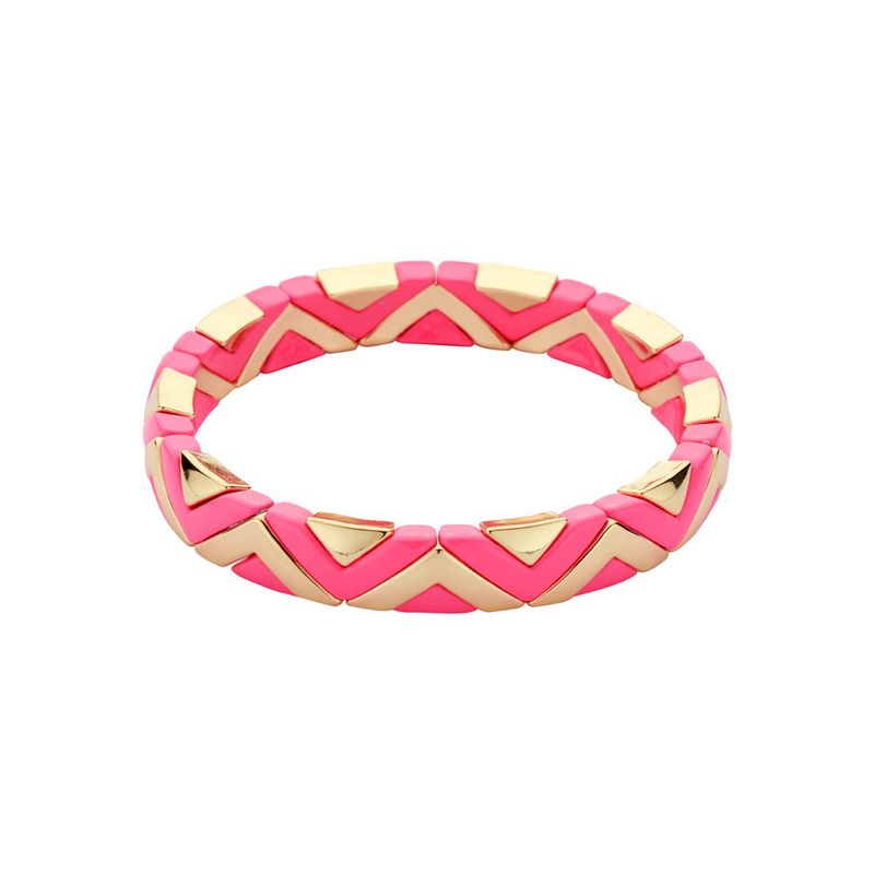 CAB21 armband Les Cordes fushia