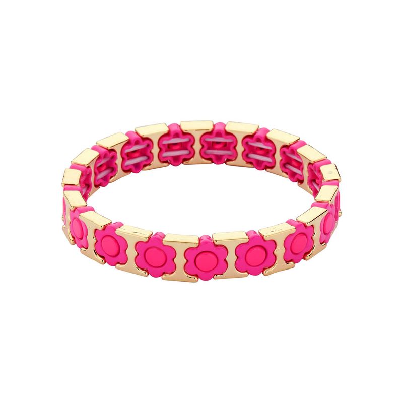 CAB22 armband Les Cordes fushia