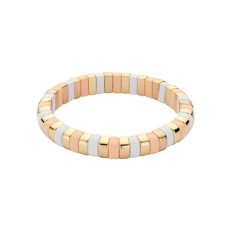 CAB38 armband Les Cordes wit