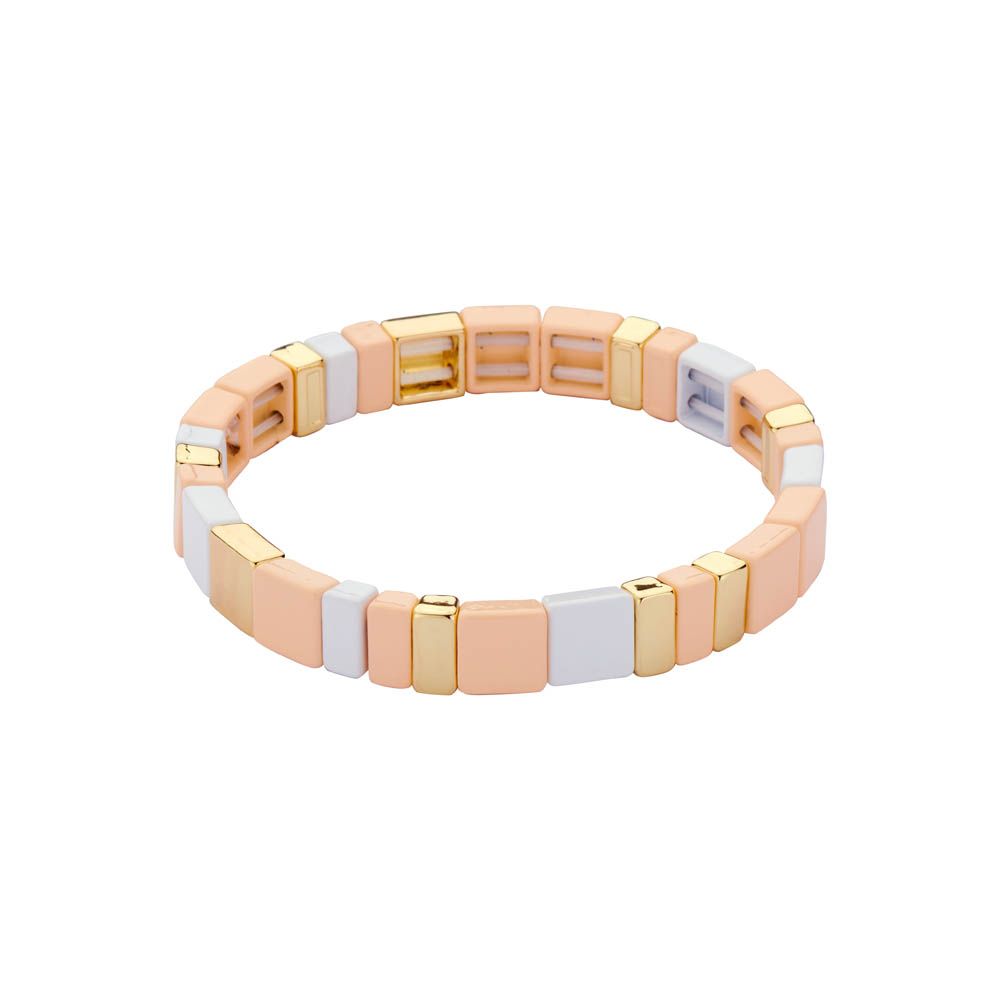 CAB37 armband Les Cordes wit