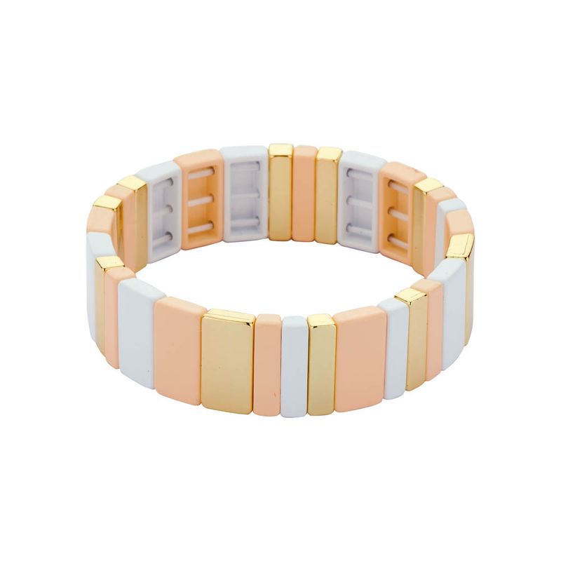CAB39 armband Les Cordes wit