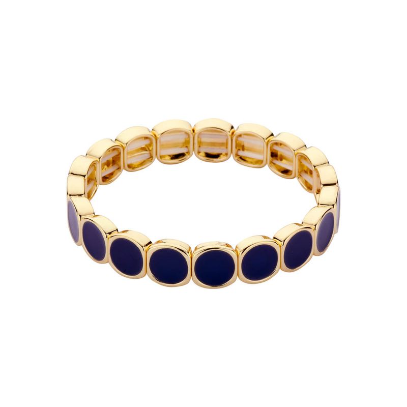 CAB41 armband Les Cordes donkerblauw