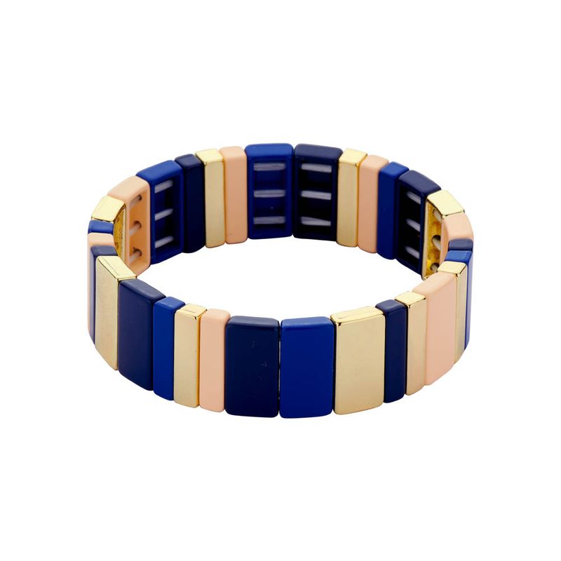 CAB42 armband Les Cordes donkerblauw