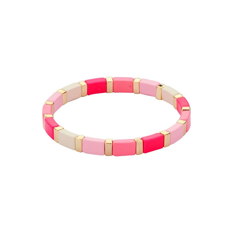 CAB45 armband Les Cordes roze