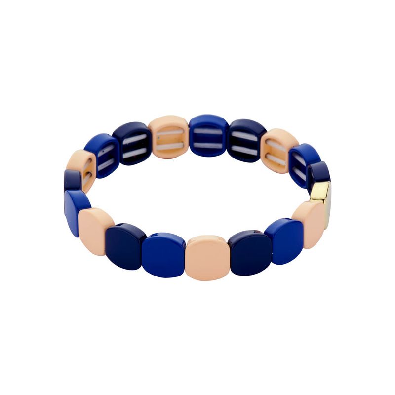 CAB44 armband Les Cordes donkerblauw
