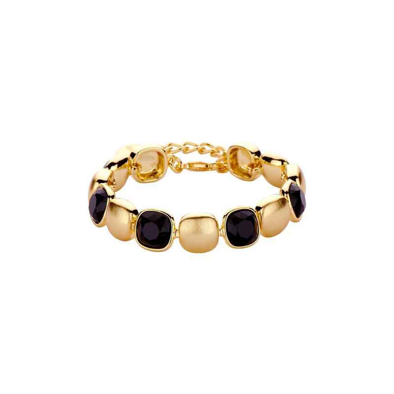 Fabiana armband Les Cordes diamand black