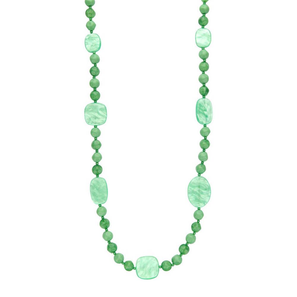 Kito ketting Les Cordes licht groen/oranje
