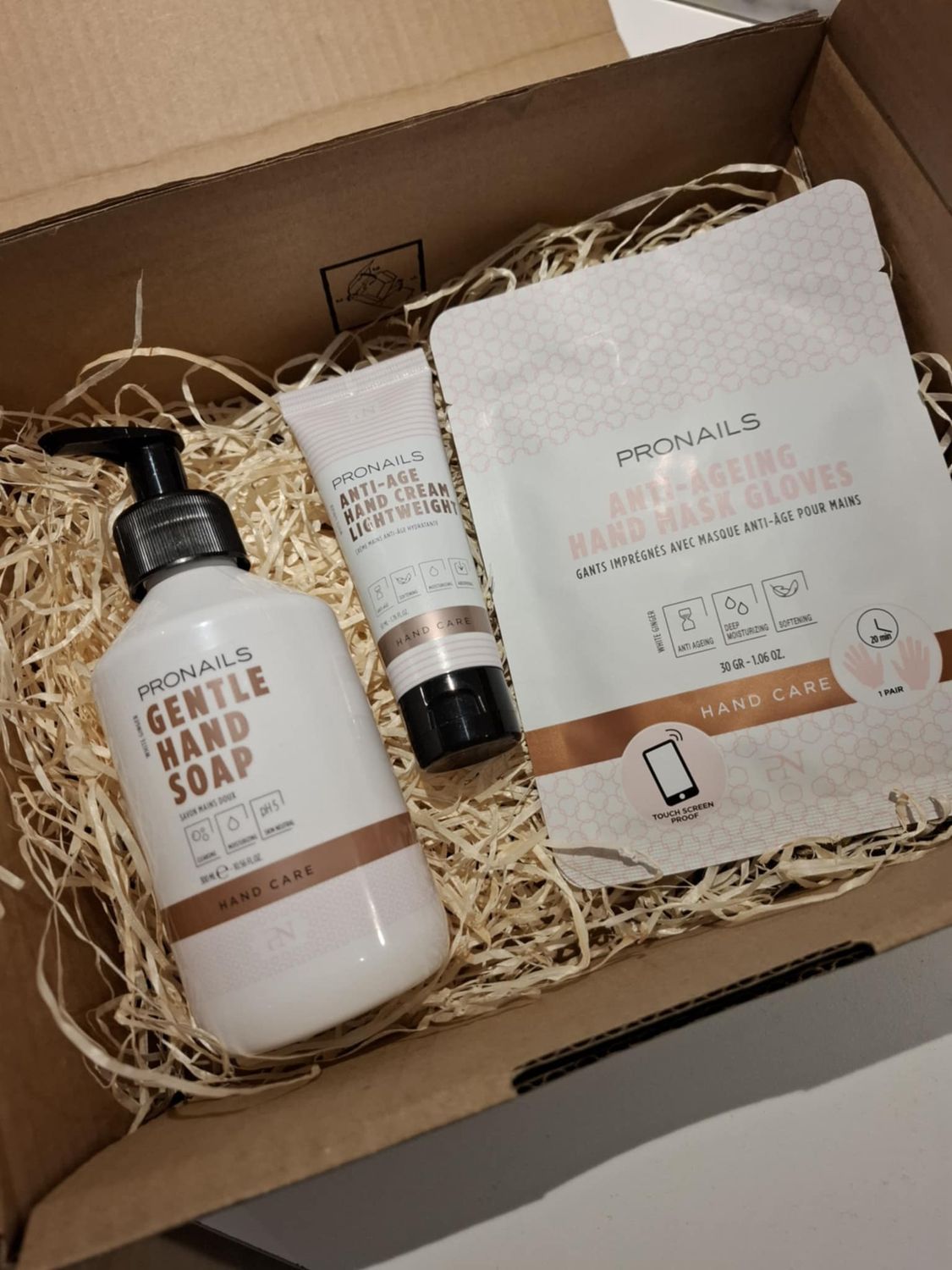 Geschenkpakket: handzeep + handcrème + me time hand care momentje
