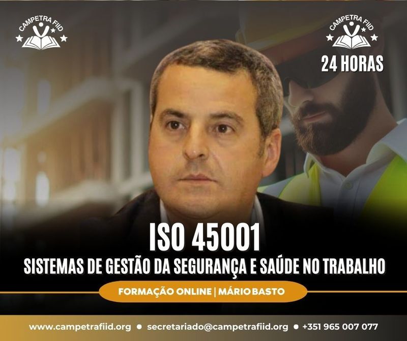ISO 45001 - Sistema de Gestão da Segurança e Saúde no Trabalho
