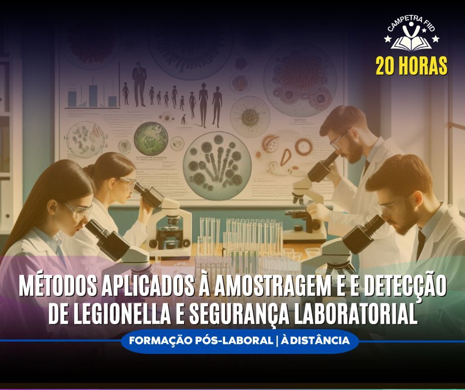 Métodos Aplicados à Amostragem e Detecção de Legionella e Segurança Laboratorial