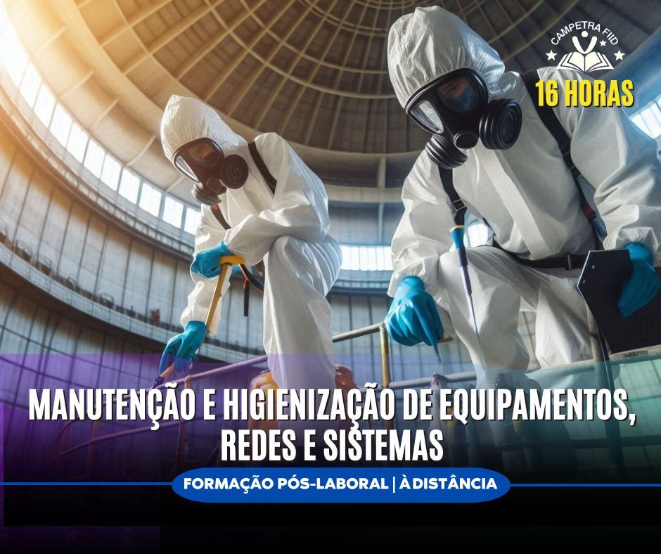 Manutenção e Higienização de Equipamentos, Redes e Sistemas