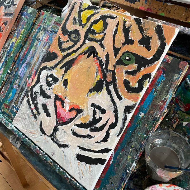Elizabeth’s - Art Party - Acrylic on Canvas - Sunday 18 January - 2pm-4pm