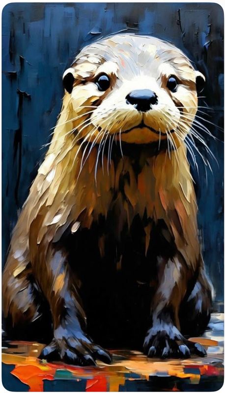 Easter break -  Tuesday 7 April 2026 - 9:30-12:30- MORNING- Art Workshop - Sea otter- acrylic on canvas