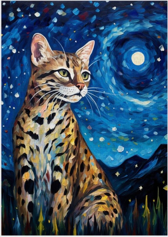 Easter break -  Friday 17 April 2026 - 9:00-12:00- MORNING- Art Workshop - Bengali Cat- acrylic on canvas