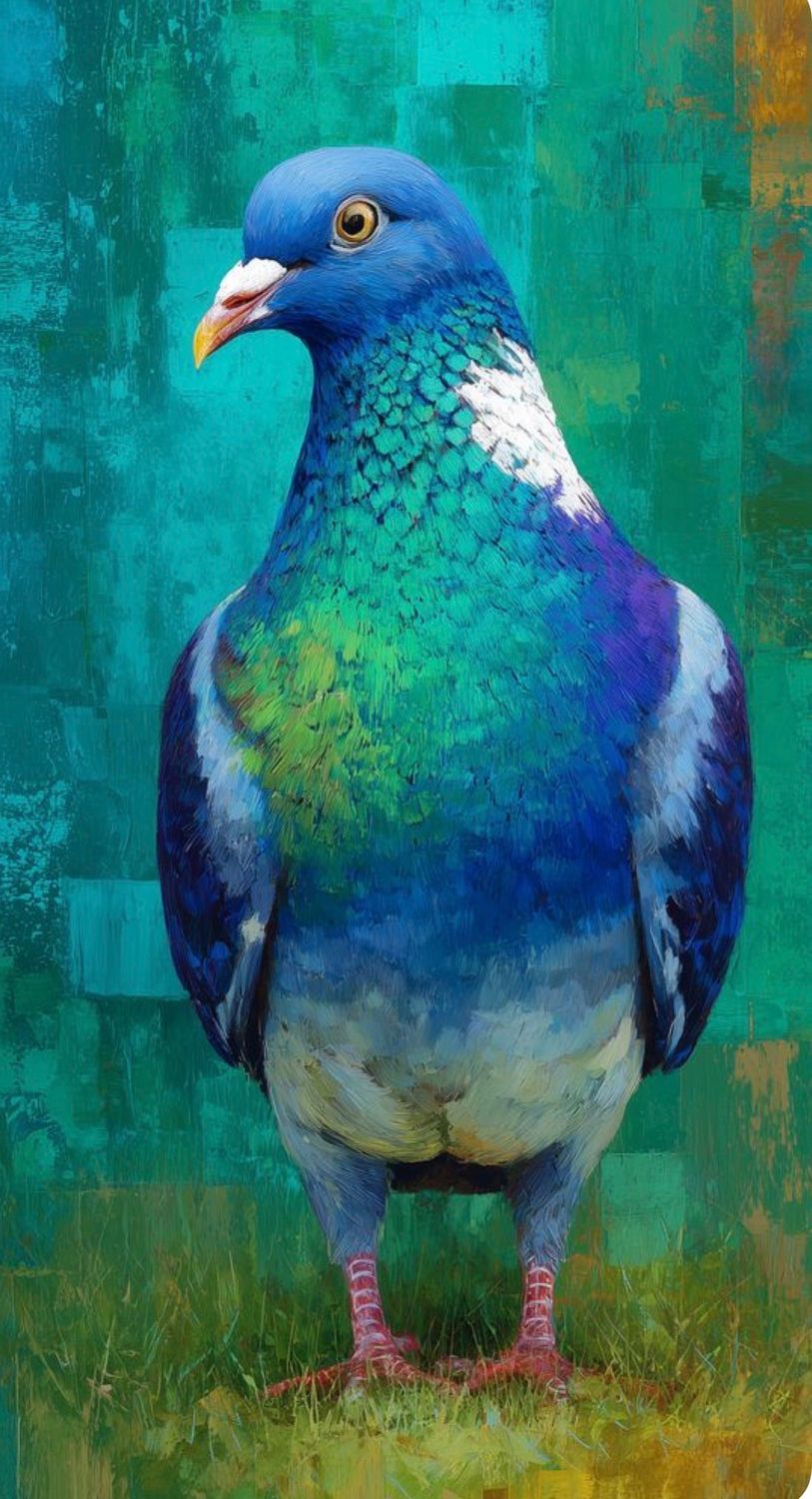 Summer Holiday Art Workshops -  Monday 20 July 2026 - 9:00am-12:00- MORNING- Art Workshop - Pigeon - acrylic on canvas